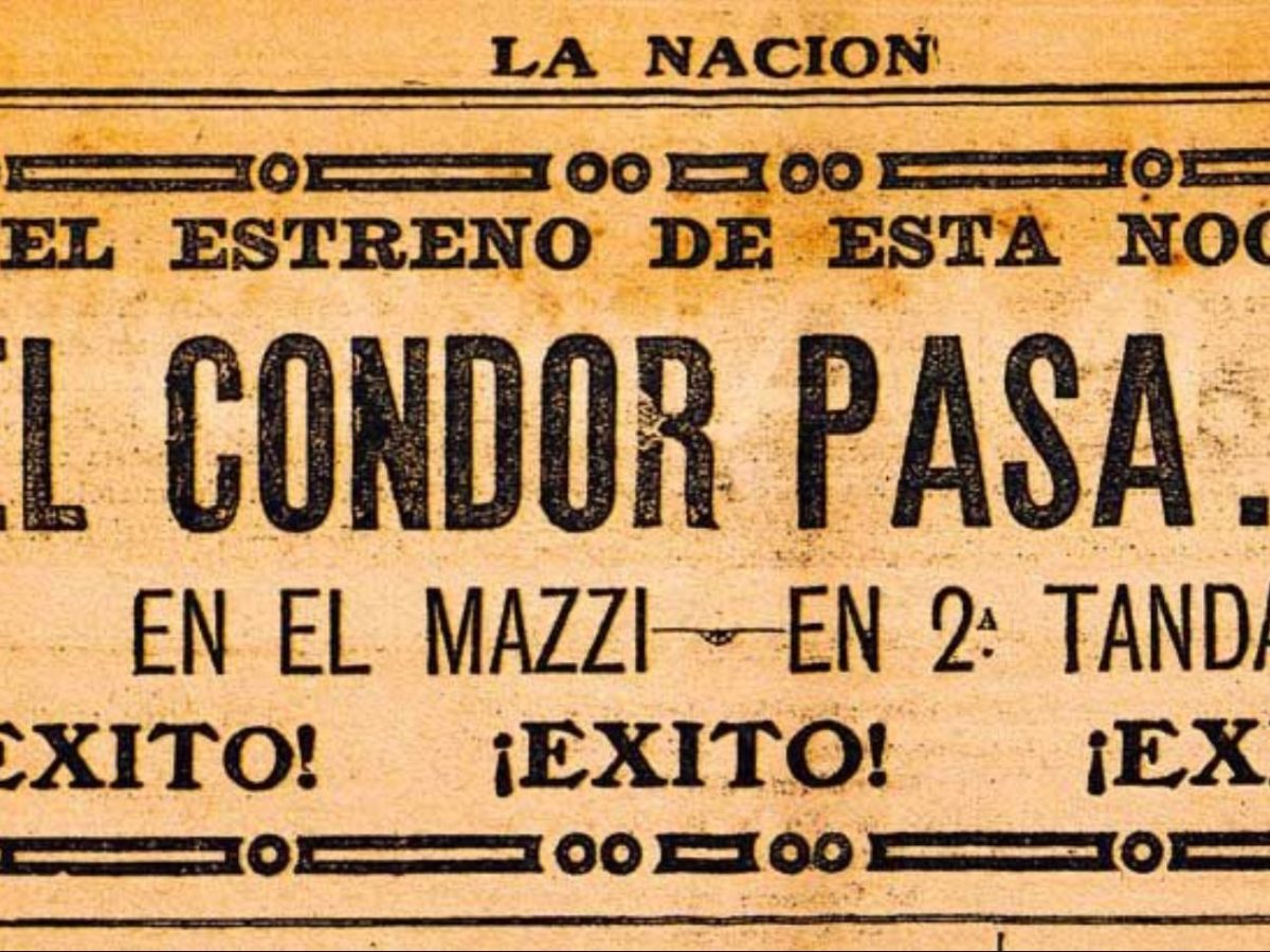 El Cóndor Pasa – zweite Nationalhymne Perus