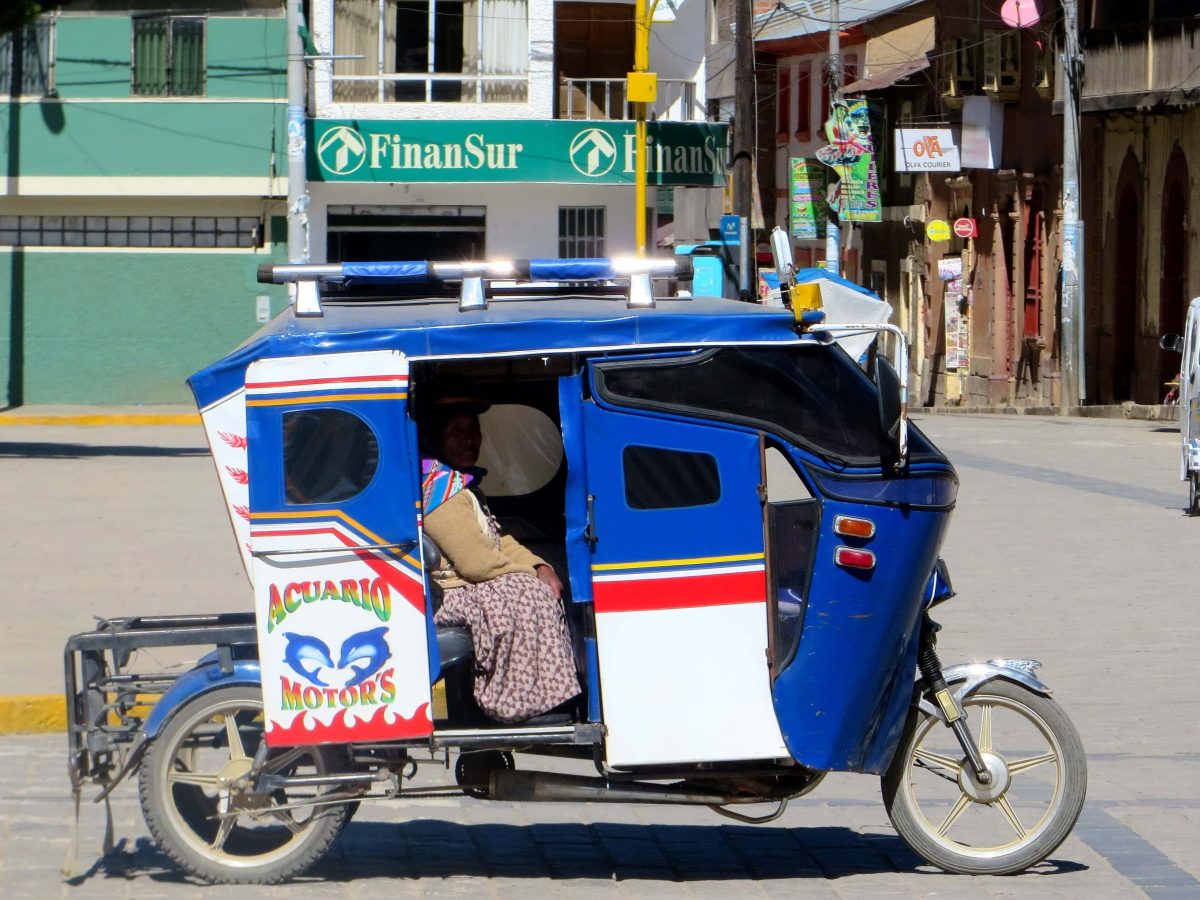 Mototaxi in Peru